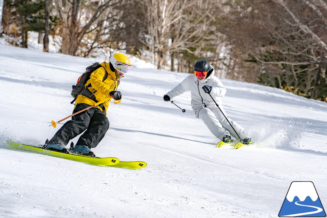 星野リゾート　トマム｜M's Ski Salon「Snow!!Snow!!Snow!!3rd season」の番組撮影に同行！今回のゲストは、星野リゾート代表・星野佳路さん。プロスキーヤー・吉田勝大さんと一緒にスキーセッション撮影です！
